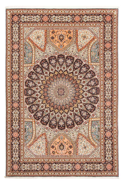 Täbriz - 50 Raj Teppich 208x305cm - Perserteppich