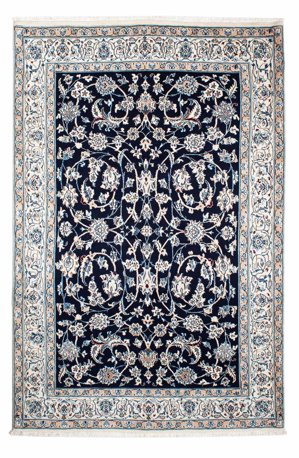 Perserteppich - Nain - Royal 231 x 155 cm Teppich Wohnzimmer