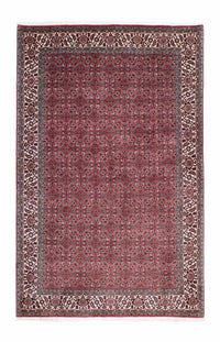 Tapis persan - Bidjar - 204 x 129 cm - rouge clair