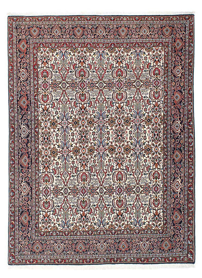Tapis de Bidjar Tapis 150x202cm - Tapis persan - beige