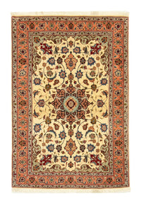 Tapis persan - Tabriz - Royal - 151 x 102 cm - beige