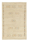 Tapis Gabbeh persan 113x166cm - Tapis persan en laine - beige - Rectangle / Beige / 113 x 166 cm Rectangle