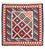 Kelim Teppich - Oriental 103 x 100 cm - mehrfarbig