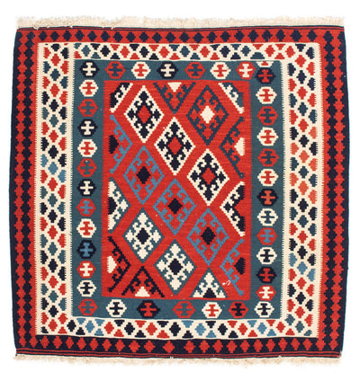 Kilim de Fars Tapis 103x104cm