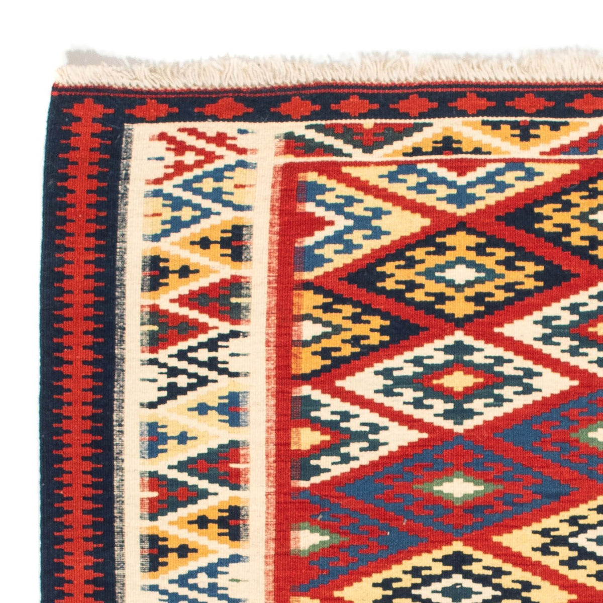 Kelim Teppich - Oriental 104 x 103 cm - mehrfarbig