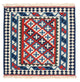 Kilim de Fars Tapis 103x100cm