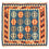 Kelim Teppich - Oriental 102 x 95 cm - dunkelblau
