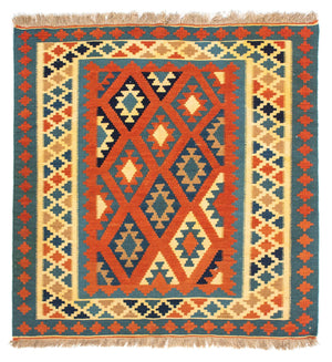 Kelim Teppich - Oriental 103 x 103 cm