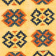Kelim Teppich - Oriental 107 x 100 cm - hellbeige