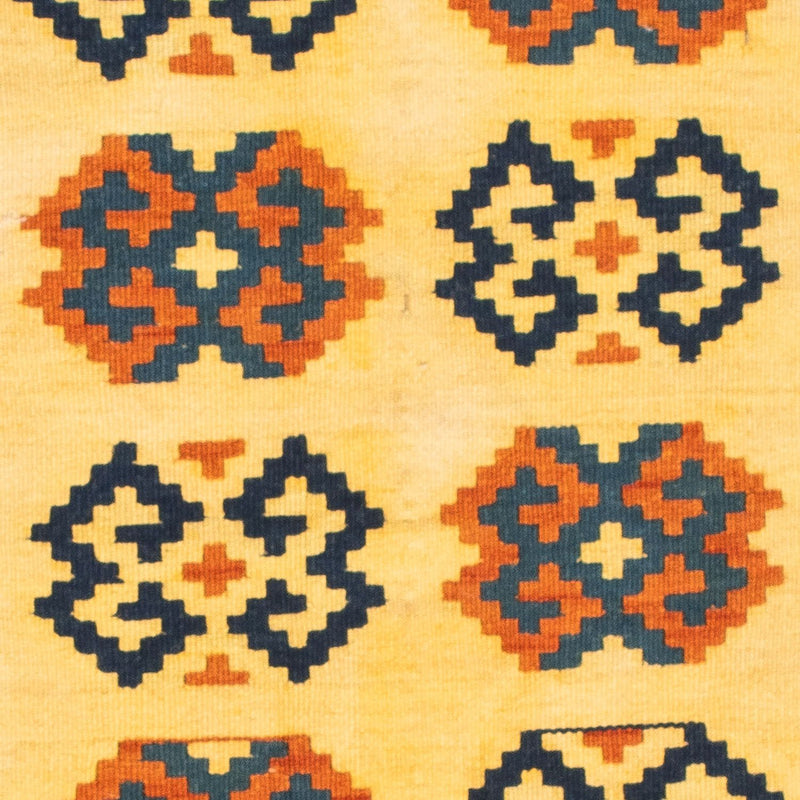 Kelim Teppich - Oriental 107 x 100 cm - hellbeige
