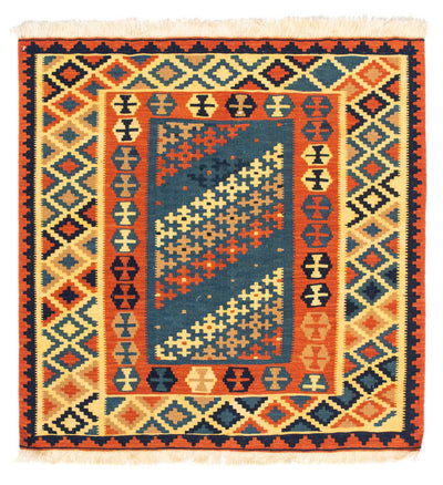 Kelim Fars Teppich 100x105cm