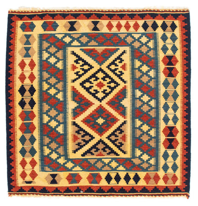 Kilim de Fars Tapis 100x100cm