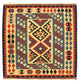 Kilim Fars Tappeto 100x100cm