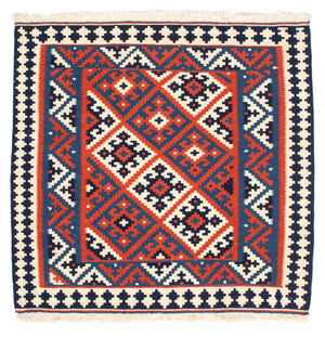 Kelim Teppich - Oriental 103 x 101 cm