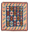 Kilim de Fars Tapis 100x103cm - bleu foncé - Carré / Bleu foncé / 100 x 103 cm Carré