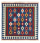 Kilim de Fars Tapis 103x100cm