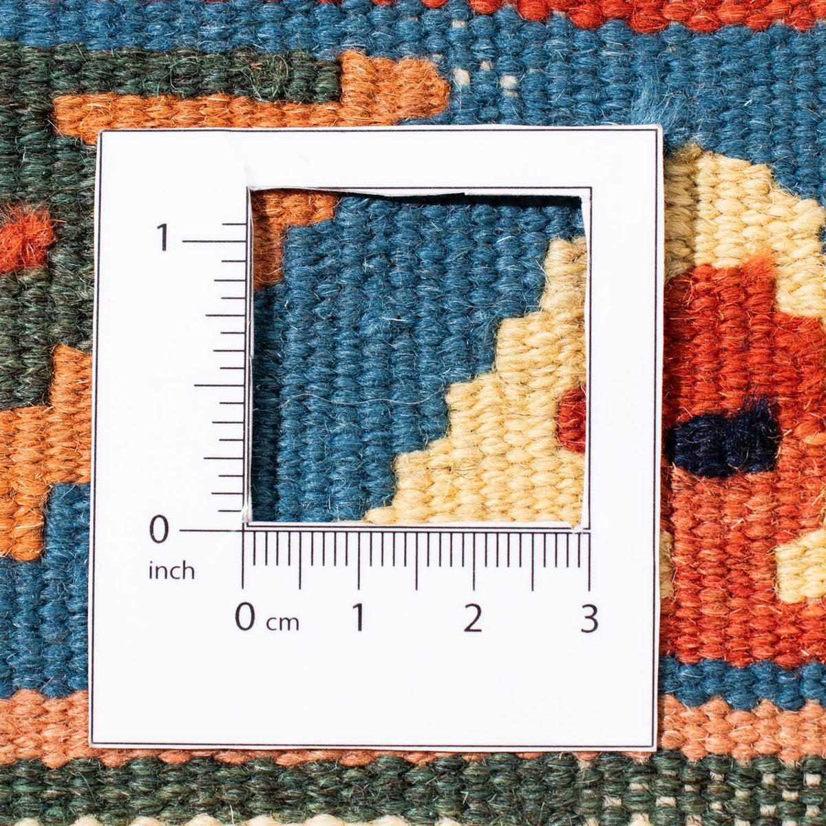 Kelim Teppich - Oriental 105 x 103 cm - rot