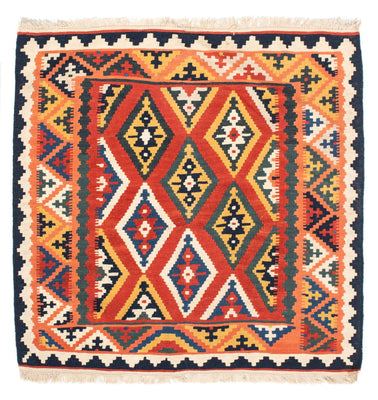 Kelim Teppich - Oriental 108 x 104 cm - orange