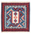 Kelim Teppich - Oriental 104 x 103 cm - dunkelblau
