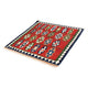 Kelim Teppich - Oriental 100 x 98 cm - dunkelrot