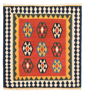 Kelim Teppich - Oriental 105 x 100 cm