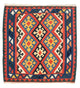 Kilim Fars Tappeto 102x101cm