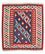 Kelim Teppich - Oriental 104 x 100 cm - dunkelblau