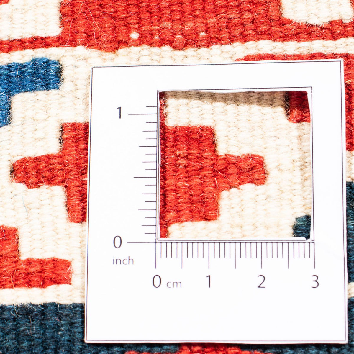 Kelim Teppich - Oriental 104 x 100 cm - dunkelblau