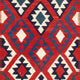 Kelim Teppich - Oriental 104 x 103 cm - dunkelblau