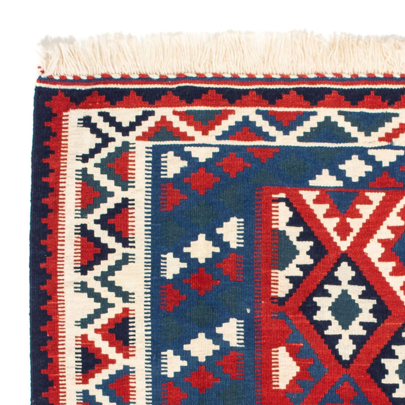 Kelim Teppich - Oriental 104 x 103 cm - dunkelblau