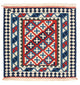 Kilim de Fars Tapis 100x100cm