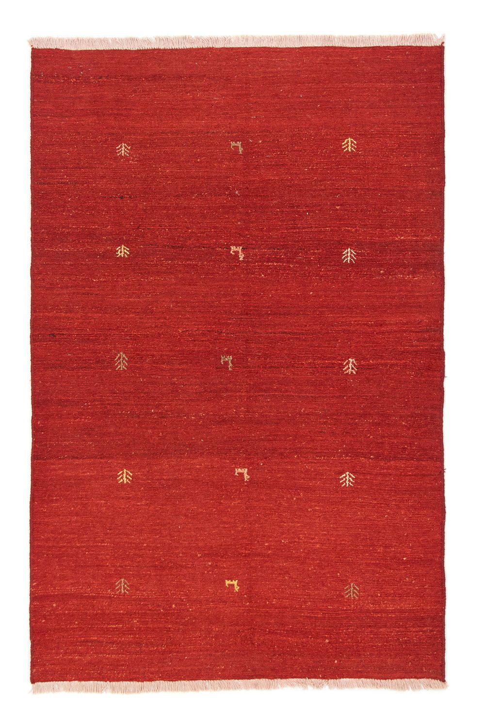 Gabbeh Teppich - Perser 187 x 121 cm - rot