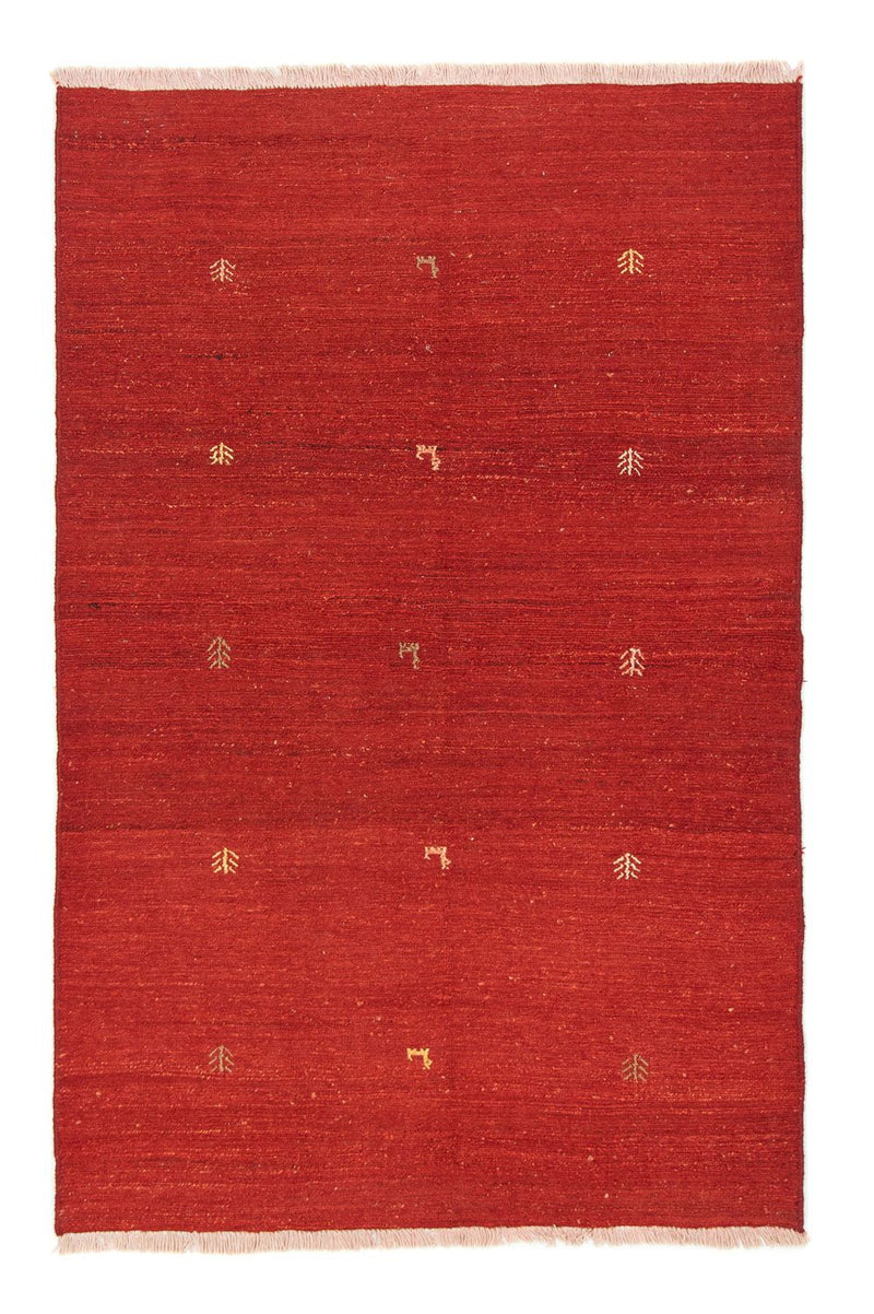 Gabbeh Teppich - Perser 187 x 121 cm - rot