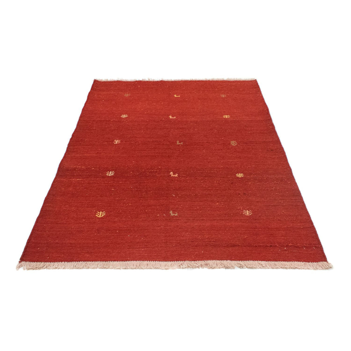 Gabbeh Teppich - Perser 187 x 121 cm - rot