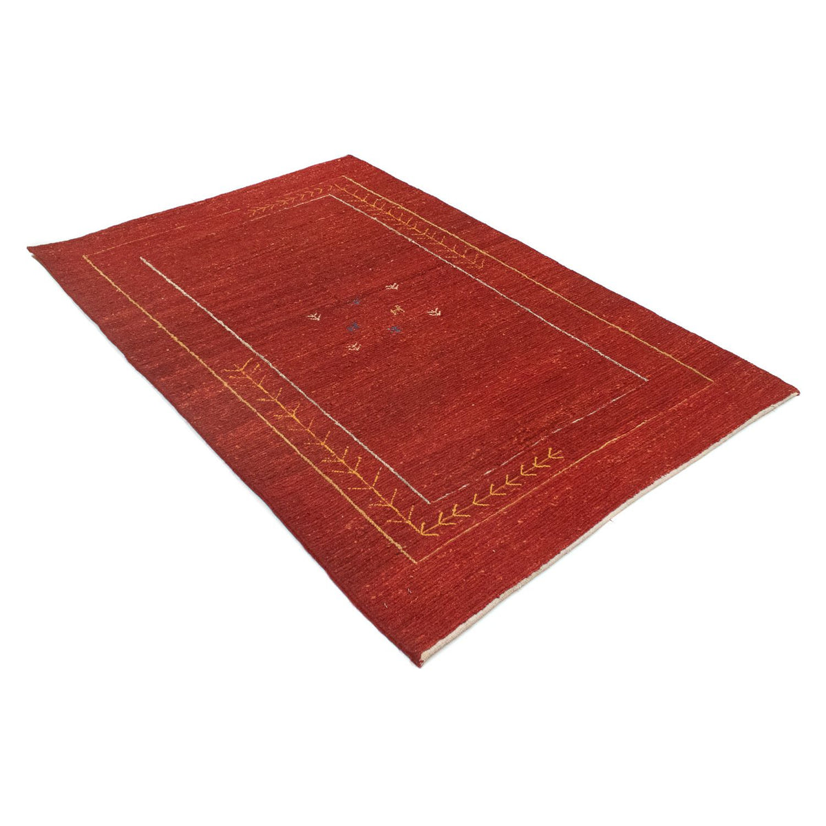 Gabbeh Teppich - Perser 167 x 111 cm - rot