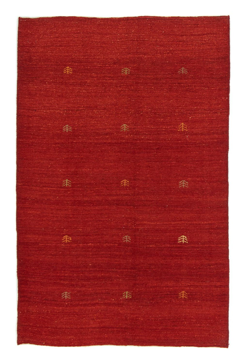 Gabbeh Teppich - Perser 186 x 120 cm - rot