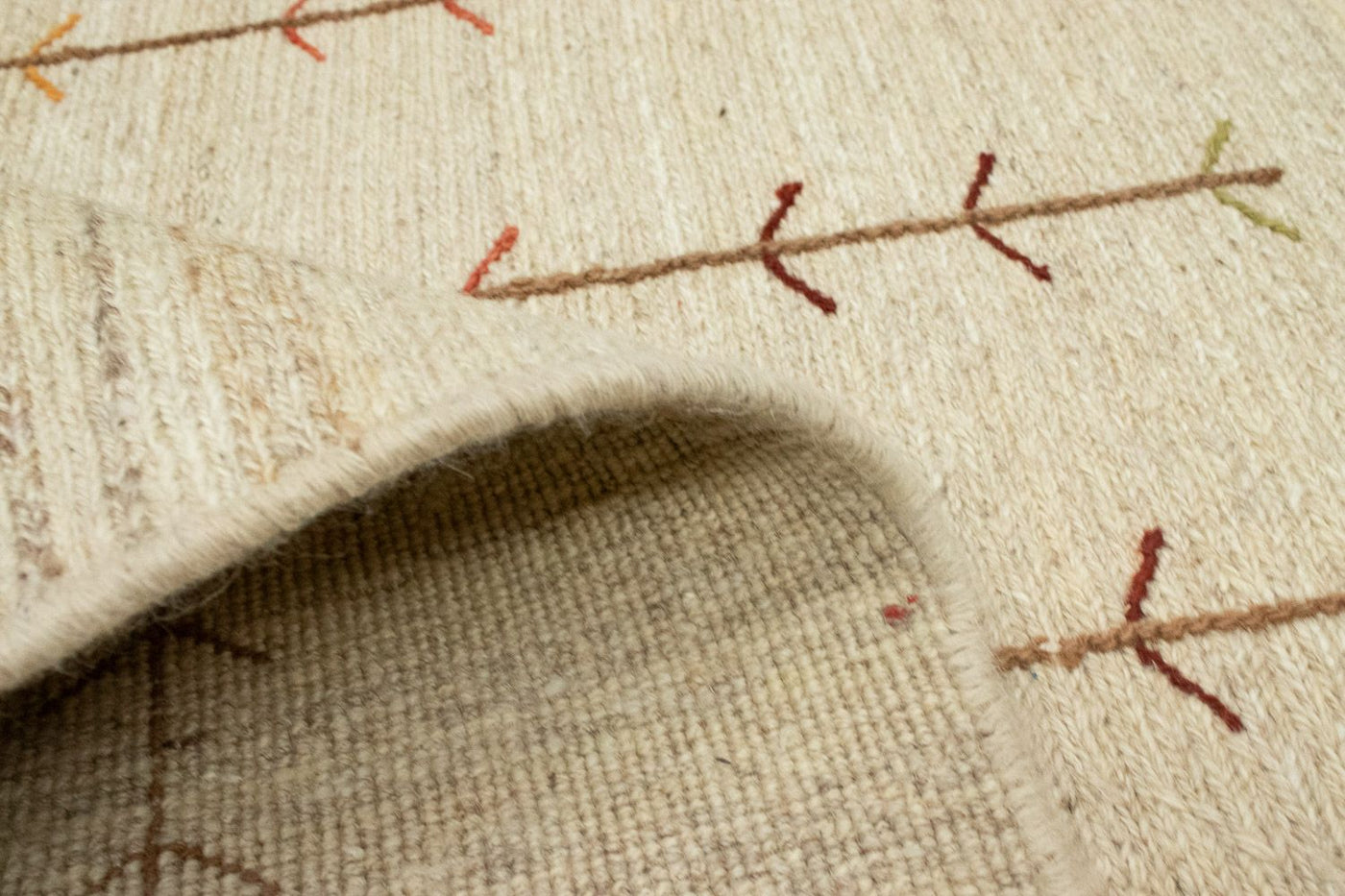 Gabbeh Persisch Teppich 145x101cm - Perserteppich Wollteppich