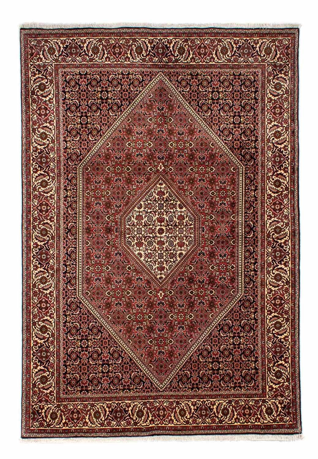 Perserteppich - Bidjar 243 x 167 cm - dunkelrot