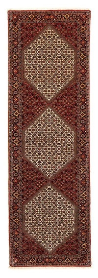 Tapis de couloir Tapis persan - Bidjar - 300 x 84 cm - multicolore