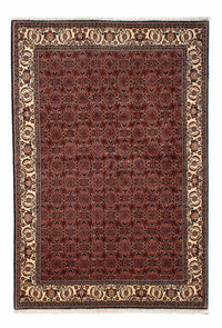 Tapis persan - Bidjar - 245 x 177 cm - rouge foncé