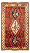 Tapis Qashqai 152x270cm - Tapis persan - rouge - Rectangle / Rouge / 152 x 270 cm Rectangle