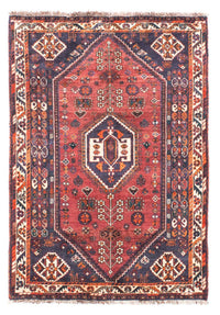 Tapis persan - Nomadic - 152 x 107 cm - rouge foncé