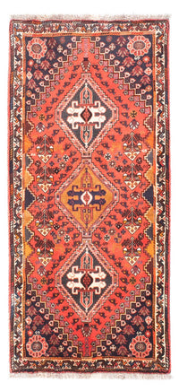 Tapis de couloir Tapis persan - Nomadic - 174 x 81 cm - rouge