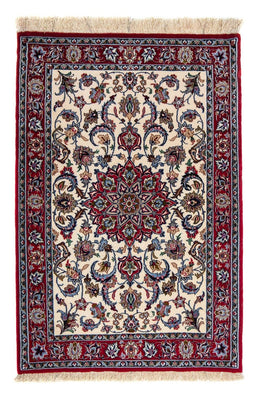Perserteppich - Isfahan - Premium 102 x 70 cm - dunkelrot