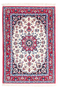 Tapis persan - Isfahan - Premium - 118 x 82 cm - beige
