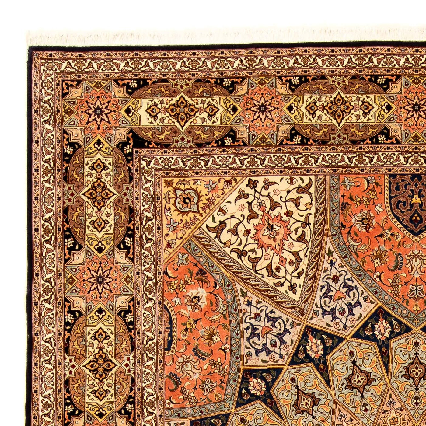 Täbriz - 50 Raj Teppich 363x254cm - Perserteppich