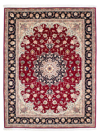 Tappeto Persero - Tabriz - Reale - 236 x 178 cm - rosso scuro