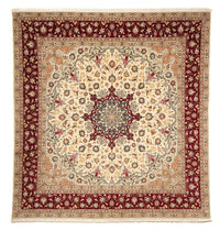 Tappeto Persero - Tabriz - Reale quadrato  - 258 x 252 cm - beige