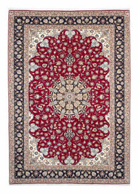 Tappeto Persero - Tabriz - Reale - 305 x 204 cm - rosso scuro