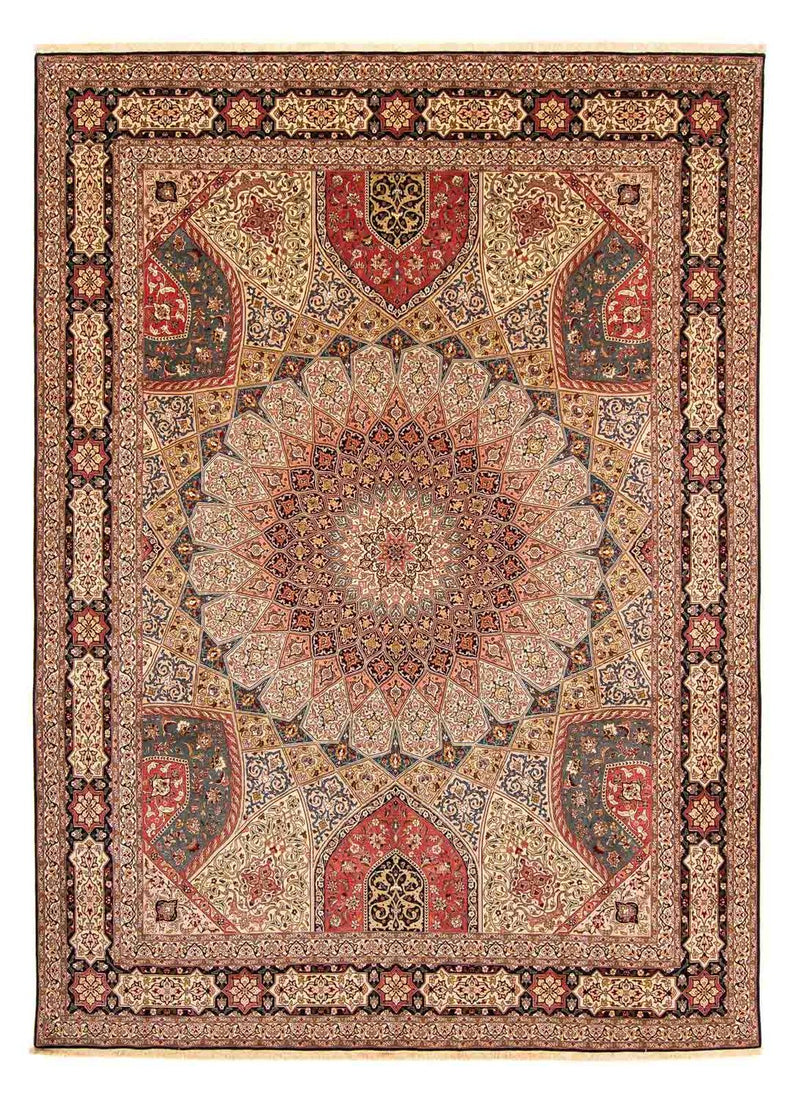 Perserteppich - Täbriz - Royal 398 x 298 cm Teppich Wohnzimmer